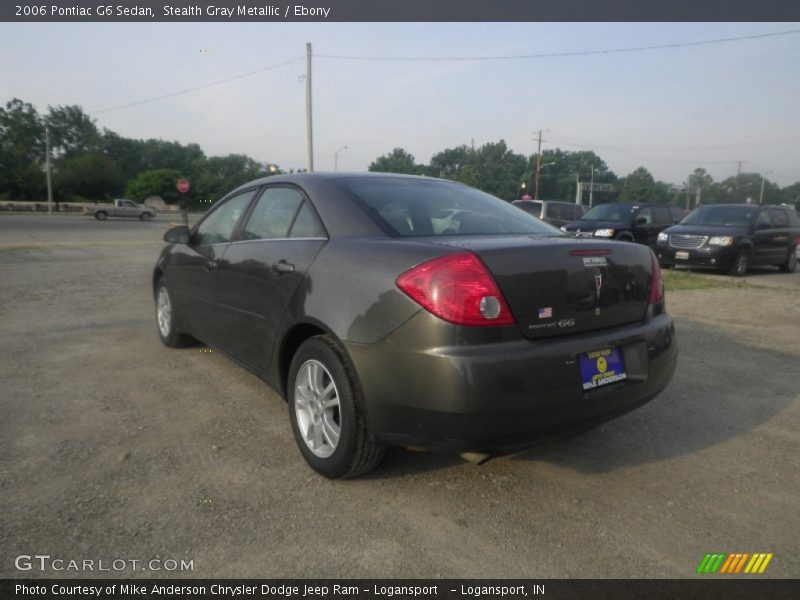 Stealth Gray Metallic / Ebony 2006 Pontiac G6 Sedan