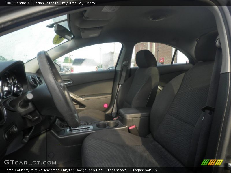 Stealth Gray Metallic / Ebony 2006 Pontiac G6 Sedan