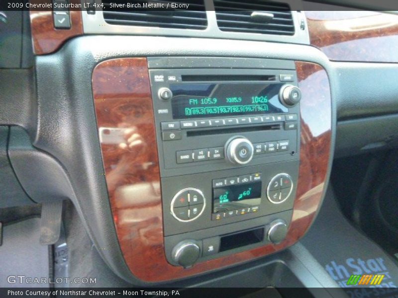 Silver Birch Metallic / Ebony 2009 Chevrolet Suburban LT 4x4