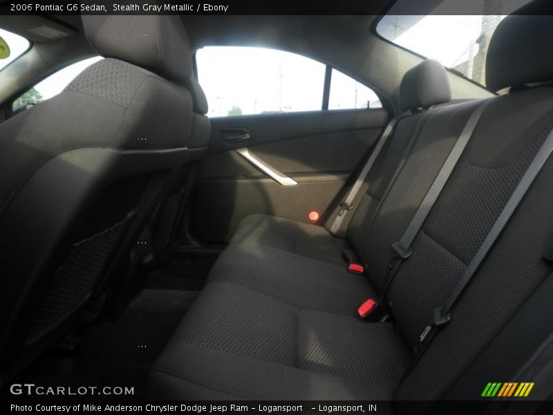 Stealth Gray Metallic / Ebony 2006 Pontiac G6 Sedan
