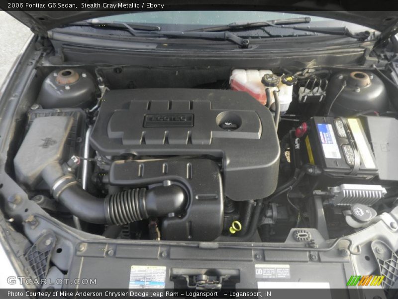 Stealth Gray Metallic / Ebony 2006 Pontiac G6 Sedan