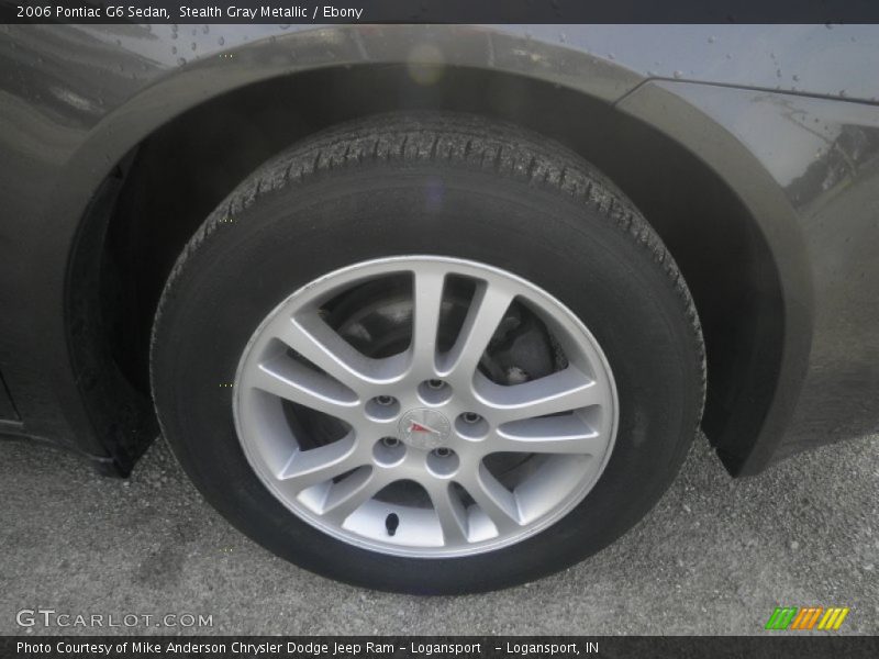 Stealth Gray Metallic / Ebony 2006 Pontiac G6 Sedan