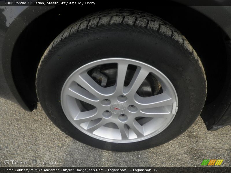 Stealth Gray Metallic / Ebony 2006 Pontiac G6 Sedan