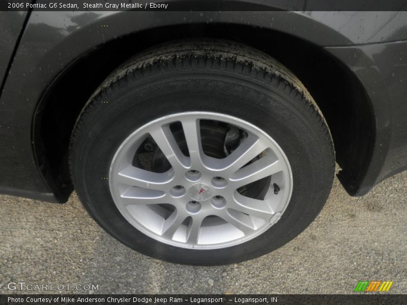 Stealth Gray Metallic / Ebony 2006 Pontiac G6 Sedan