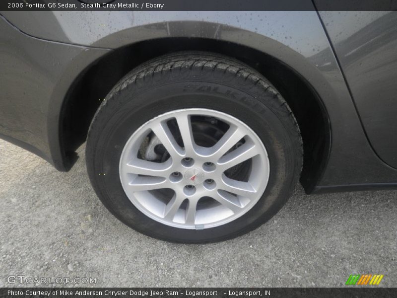 Stealth Gray Metallic / Ebony 2006 Pontiac G6 Sedan