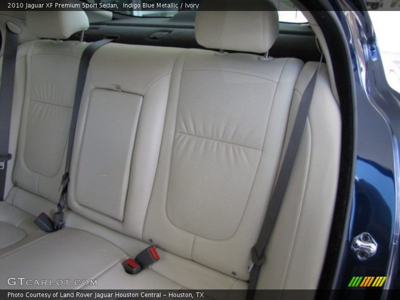 Indigo Blue Metallic / Ivory 2010 Jaguar XF Premium Sport Sedan