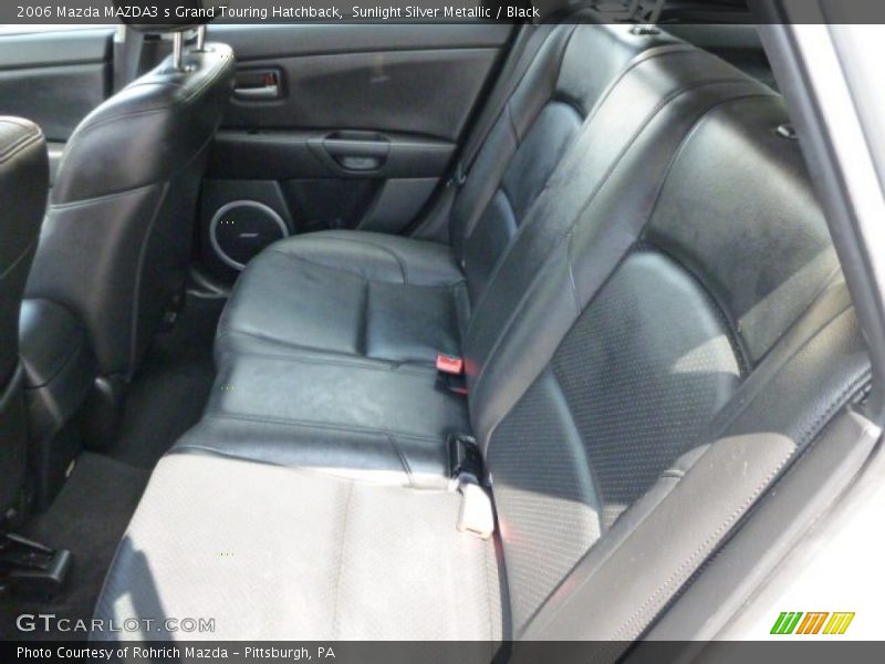 Sunlight Silver Metallic / Black 2006 Mazda MAZDA3 s Grand Touring Hatchback