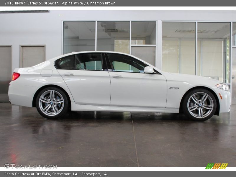  2013 5 Series 550i Sedan Alpine White