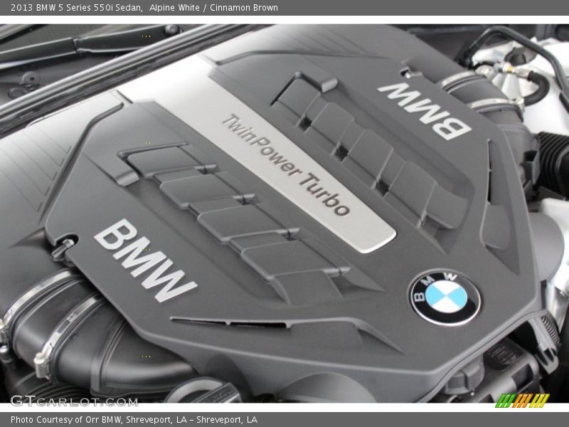  2013 5 Series 550i Sedan Engine - 4.4 Liter DI TwinPower Turbocharged DOHC 32-Valve VVT V8