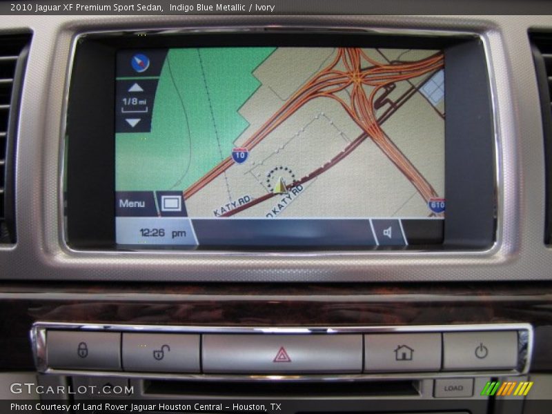 Navigation of 2010 XF Premium Sport Sedan