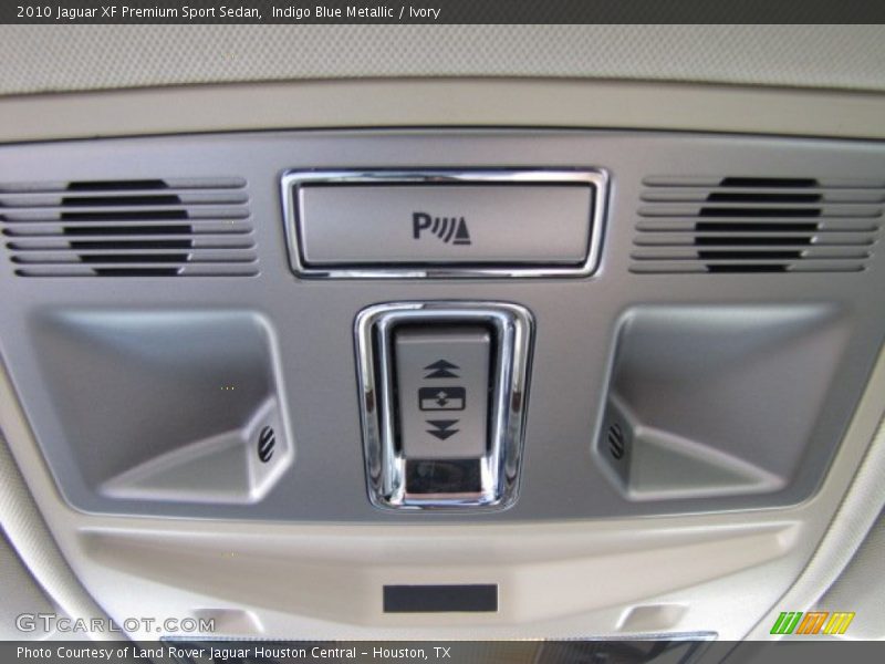 Indigo Blue Metallic / Ivory 2010 Jaguar XF Premium Sport Sedan