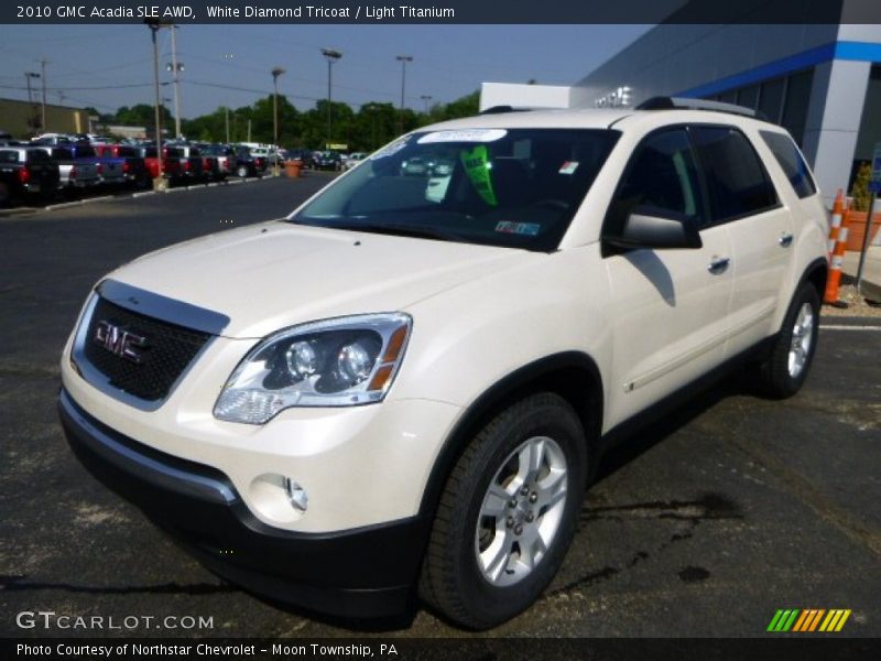 Front 3/4 View of 2010 Acadia SLE AWD