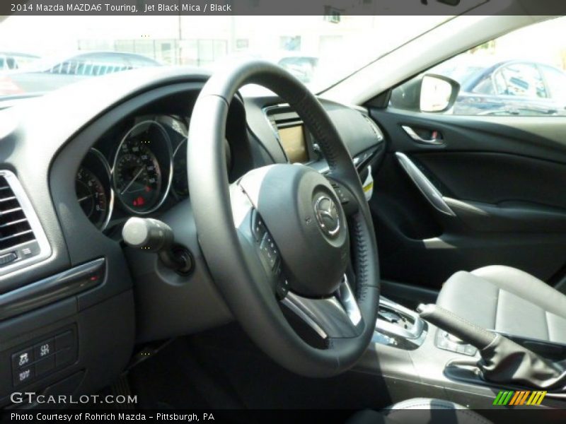 Jet Black Mica / Black 2014 Mazda MAZDA6 Touring