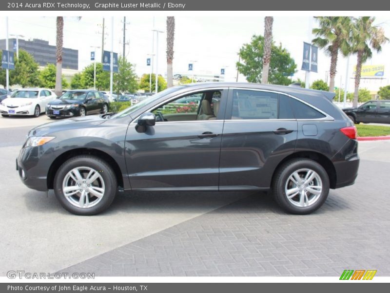 Graphite Luster Metallic / Ebony 2014 Acura RDX Technology