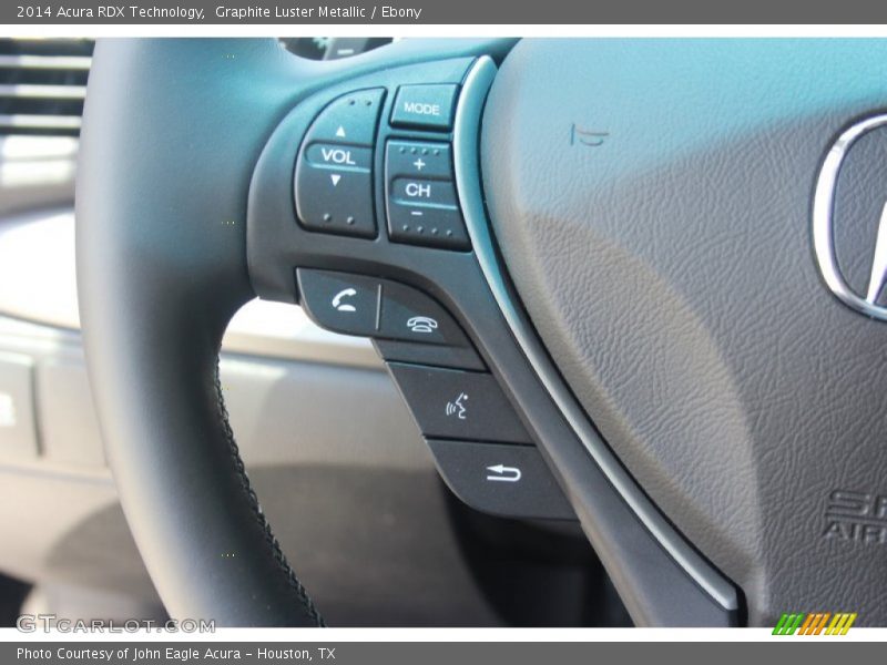 Graphite Luster Metallic / Ebony 2014 Acura RDX Technology