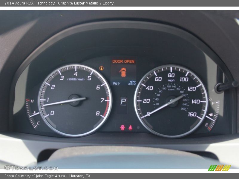 Graphite Luster Metallic / Ebony 2014 Acura RDX Technology