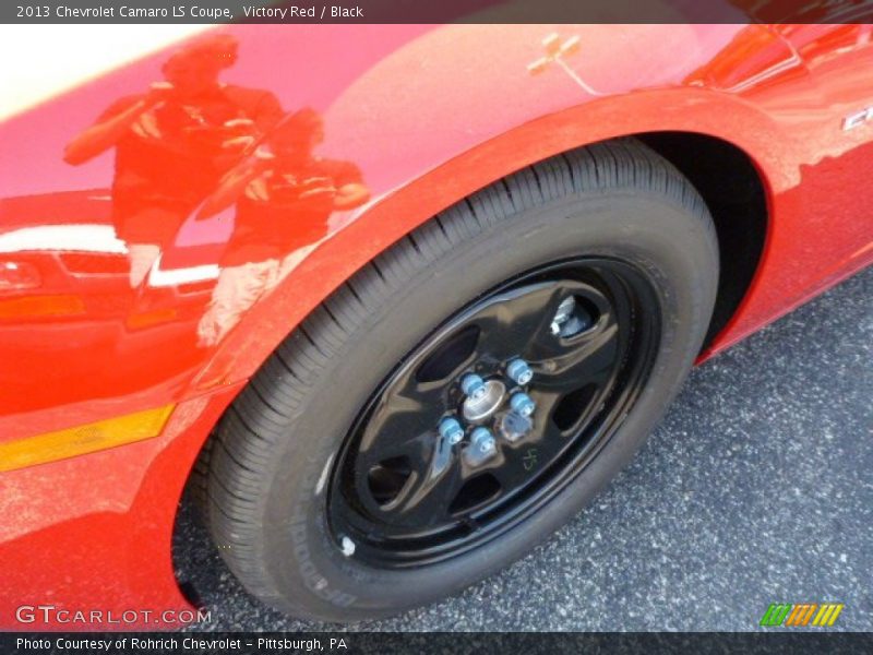 Victory Red / Black 2013 Chevrolet Camaro LS Coupe