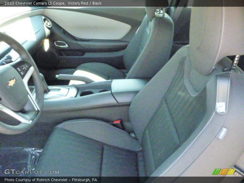 Victory Red / Black 2013 Chevrolet Camaro LS Coupe