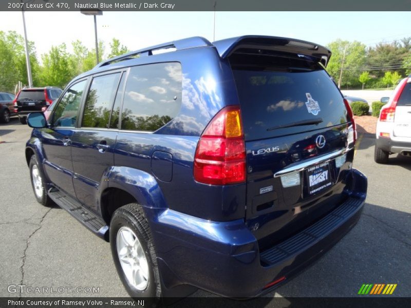 Nautical Blue Metallic / Dark Gray 2007 Lexus GX 470