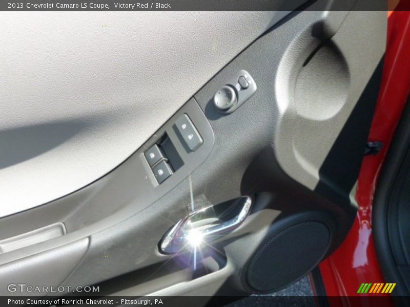 Victory Red / Black 2013 Chevrolet Camaro LS Coupe