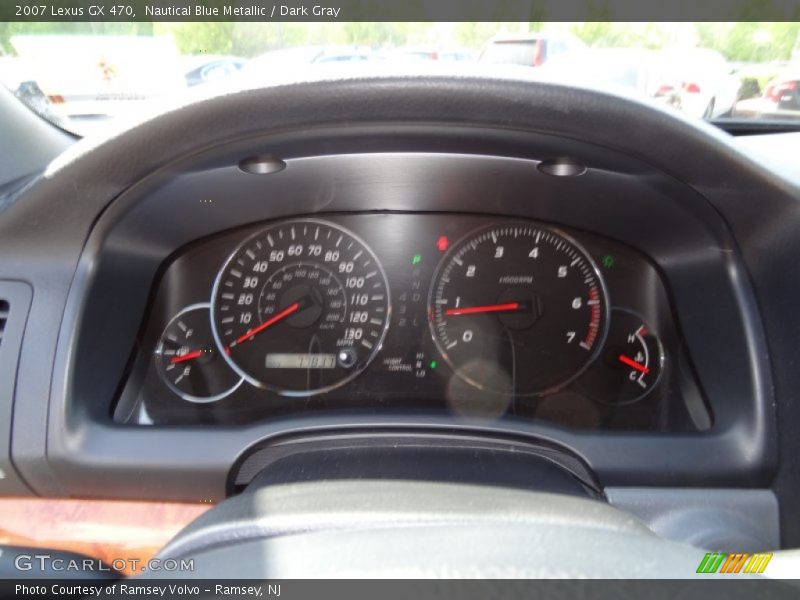 Nautical Blue Metallic / Dark Gray 2007 Lexus GX 470