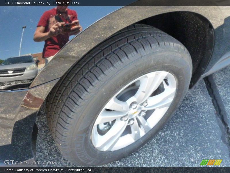 Black / Jet Black 2013 Chevrolet Equinox LS