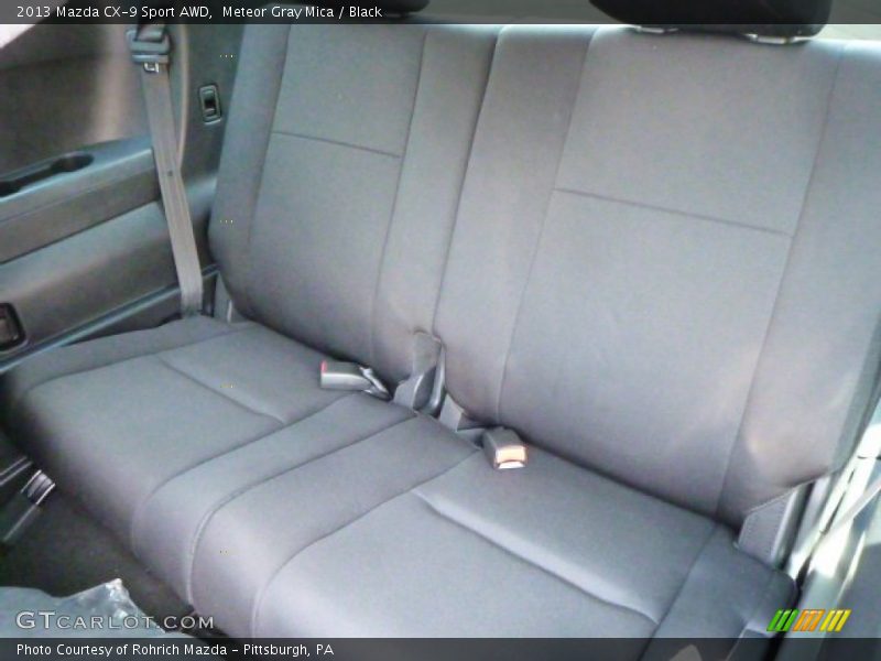 Meteor Gray Mica / Black 2013 Mazda CX-9 Sport AWD