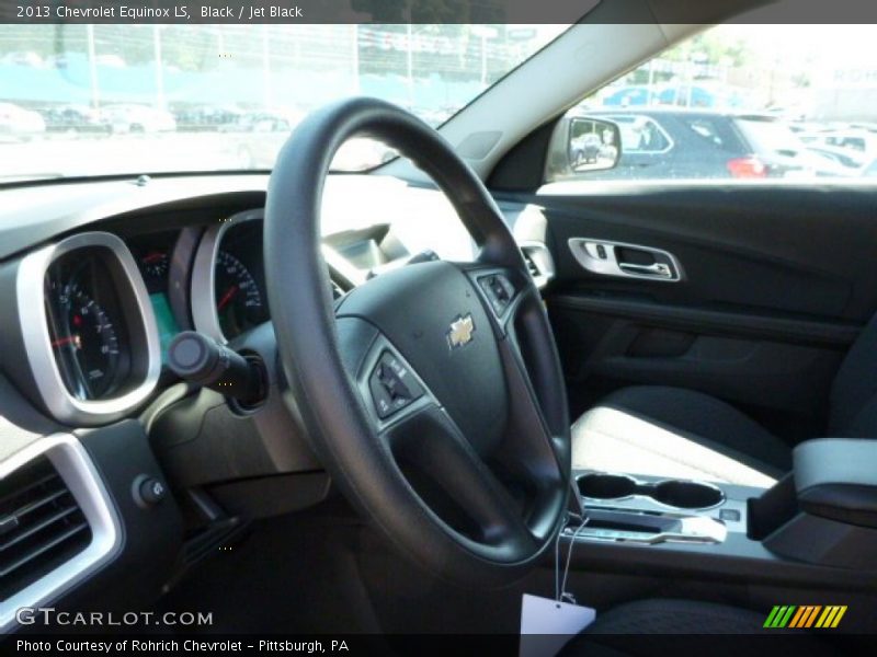 Black / Jet Black 2013 Chevrolet Equinox LS