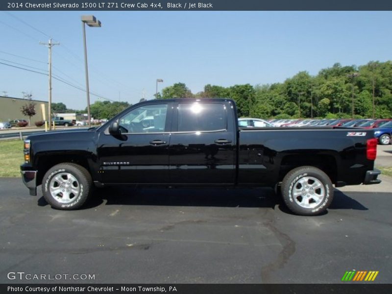 Black / Jet Black 2014 Chevrolet Silverado 1500 LT Z71 Crew Cab 4x4