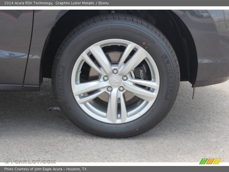 Graphite Luster Metallic / Ebony 2014 Acura RDX Technology