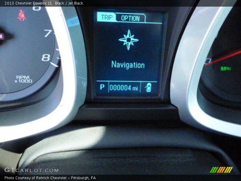 Black / Jet Black 2013 Chevrolet Equinox LS