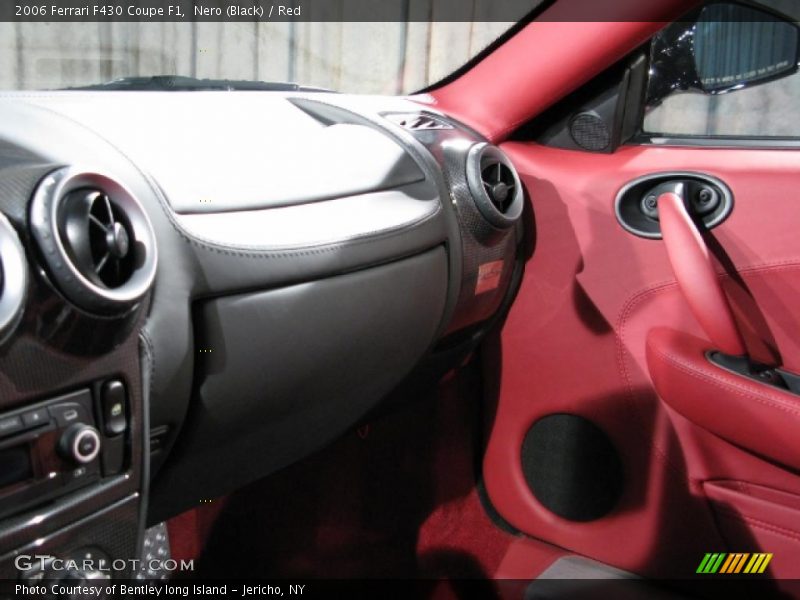 Nero (Black) / Red 2006 Ferrari F430 Coupe F1