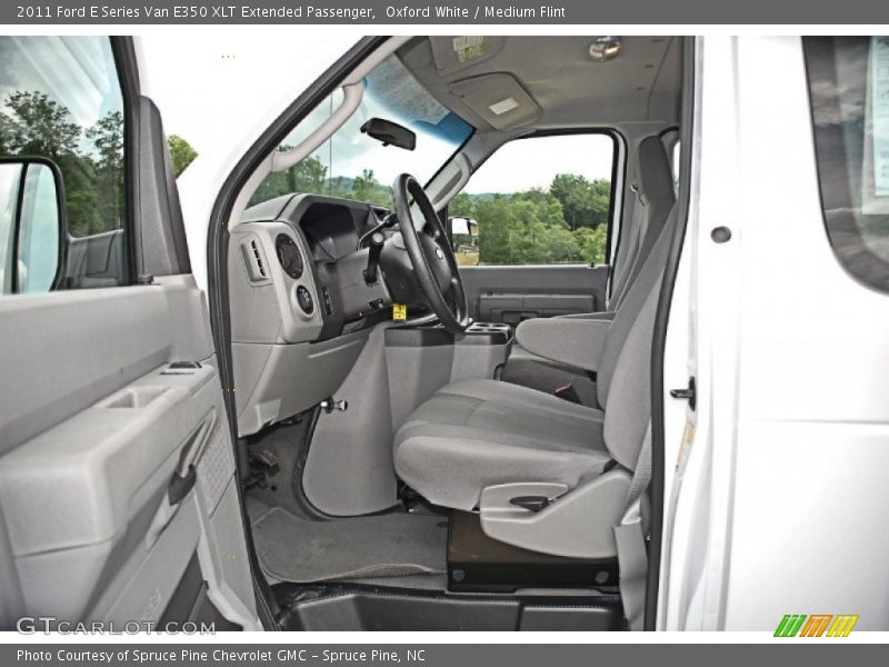 Front Seat of 2011 E Series Van E350 XLT Extended Passenger