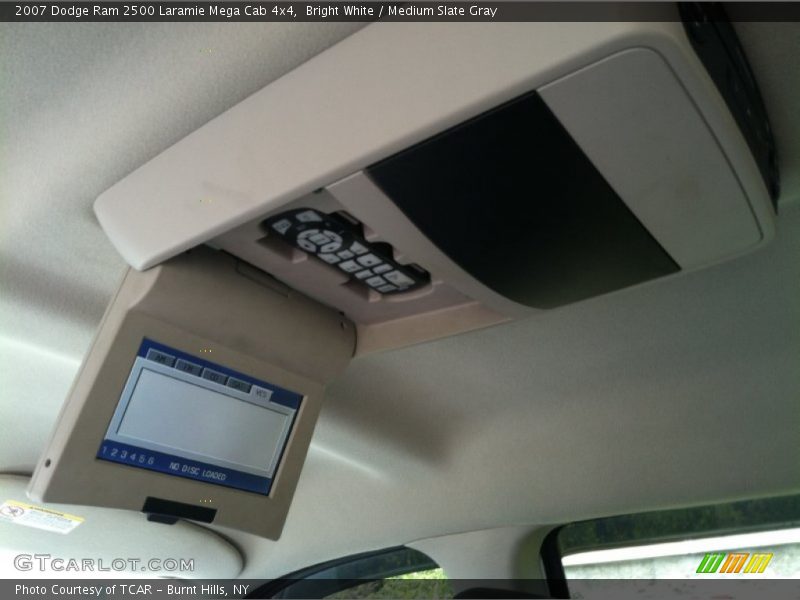 Bright White / Medium Slate Gray 2007 Dodge Ram 2500 Laramie Mega Cab 4x4