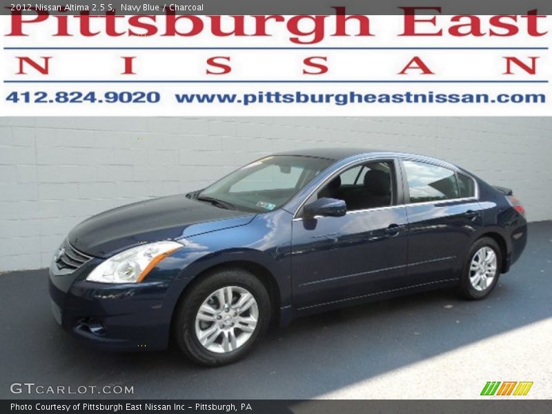 Navy Blue / Charcoal 2012 Nissan Altima 2.5 S