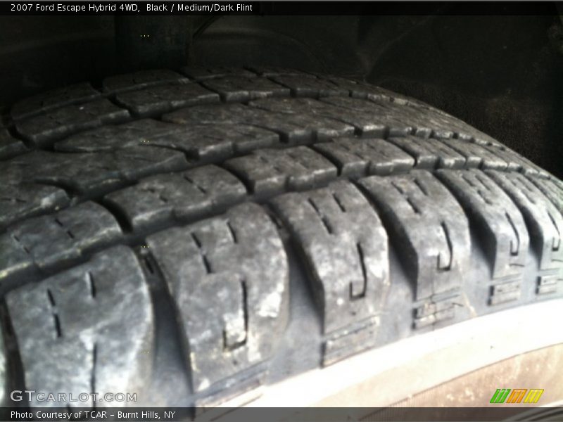 Black / Medium/Dark Flint 2007 Ford Escape Hybrid 4WD