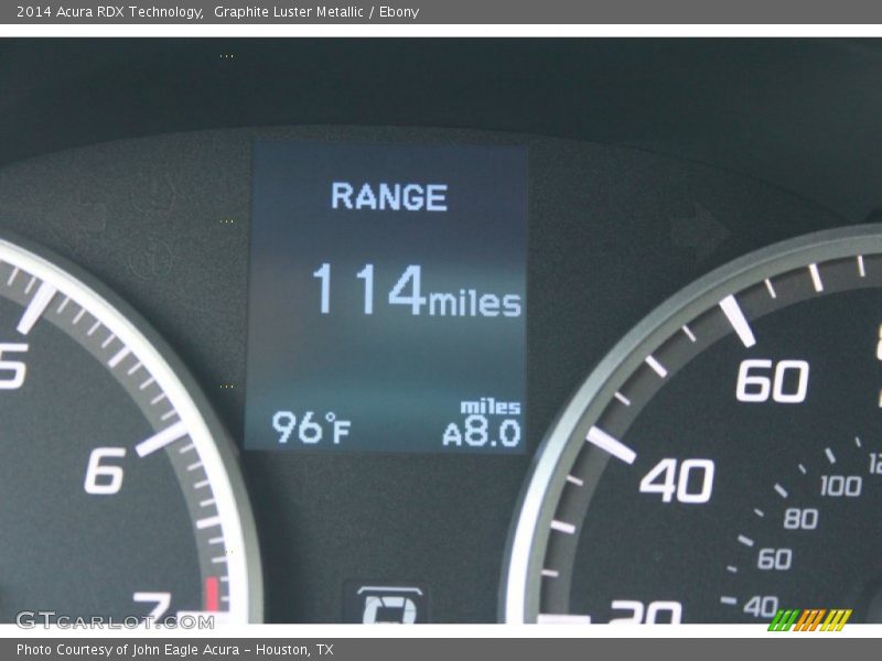 Graphite Luster Metallic / Ebony 2014 Acura RDX Technology