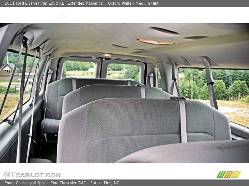 Oxford White / Medium Flint 2011 Ford E Series Van E350 XLT Extended Passenger