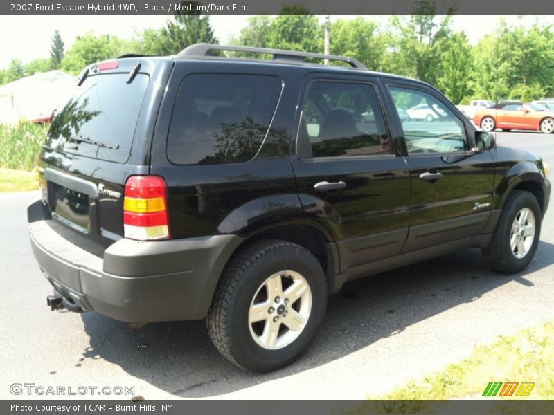 Black / Medium/Dark Flint 2007 Ford Escape Hybrid 4WD