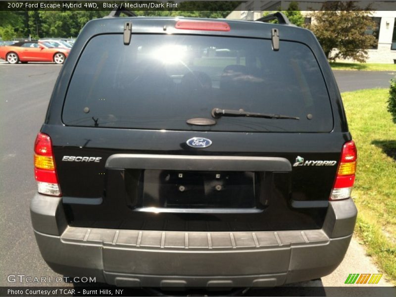 Black / Medium/Dark Flint 2007 Ford Escape Hybrid 4WD