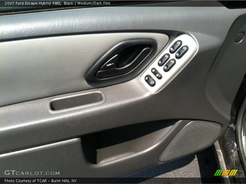 Black / Medium/Dark Flint 2007 Ford Escape Hybrid 4WD