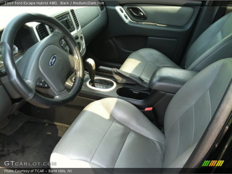 Black / Medium/Dark Flint 2007 Ford Escape Hybrid 4WD
