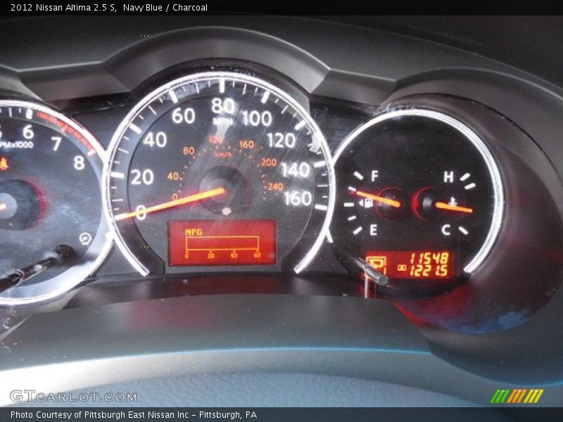 Navy Blue / Charcoal 2012 Nissan Altima 2.5 S