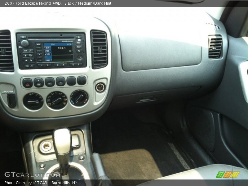 Black / Medium/Dark Flint 2007 Ford Escape Hybrid 4WD