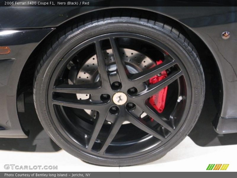Nero (Black) / Red 2006 Ferrari F430 Coupe F1