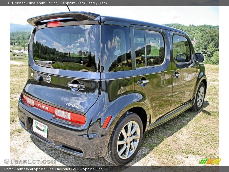 Sapphire Black Pearl / Black 2011 Nissan Cube Krom Edition