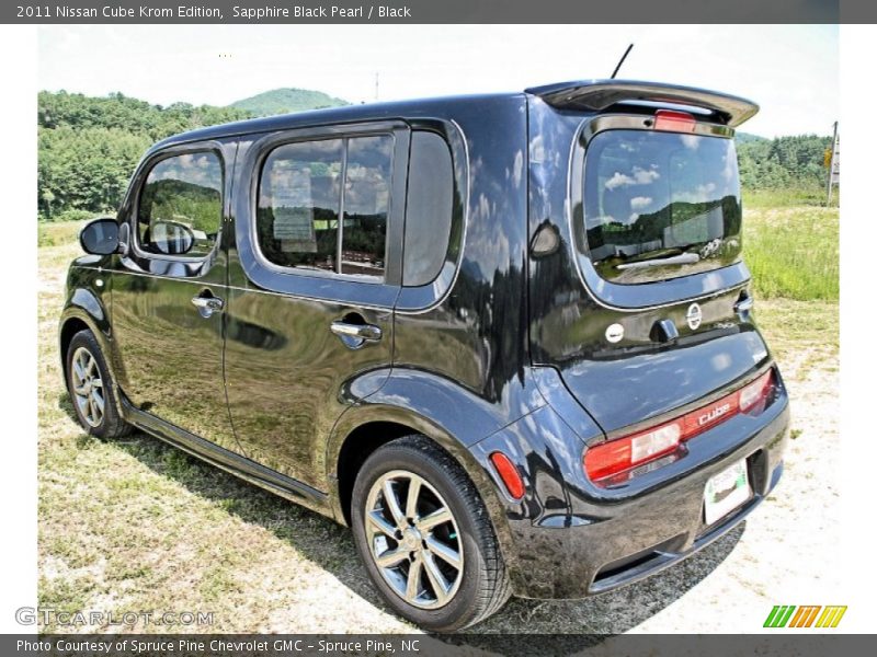 Sapphire Black Pearl / Black 2011 Nissan Cube Krom Edition