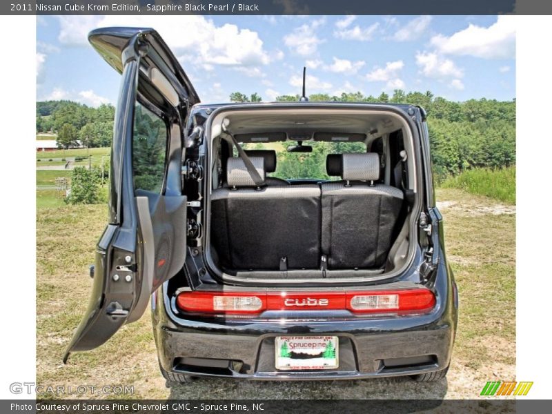 Sapphire Black Pearl / Black 2011 Nissan Cube Krom Edition