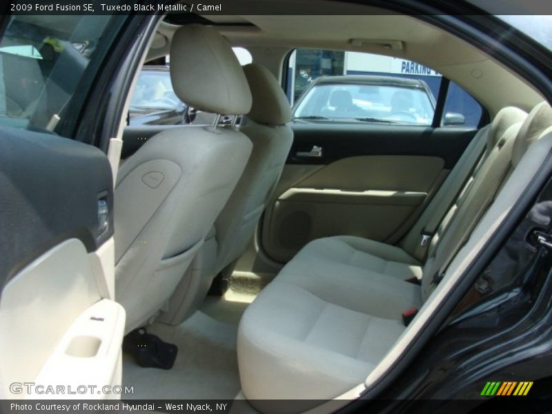 Tuxedo Black Metallic / Camel 2009 Ford Fusion SE