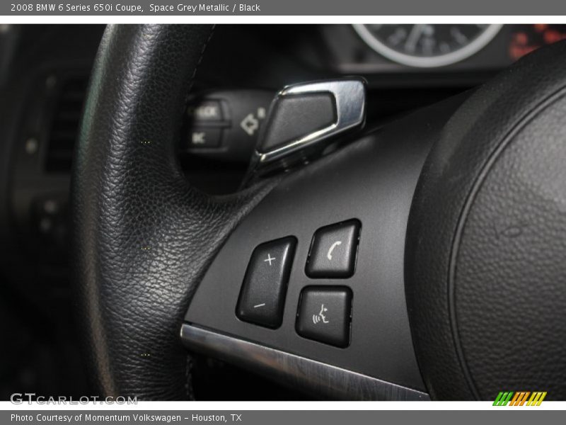Space Grey Metallic / Black 2008 BMW 6 Series 650i Coupe